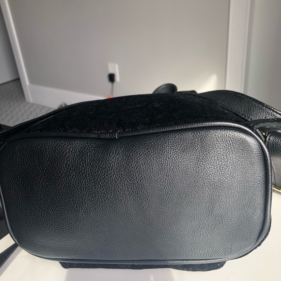 Steve Madden Velvet Mini Backpack - Picture 5 of 7